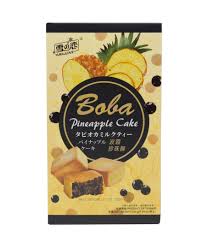 Boba Pineapple Cake